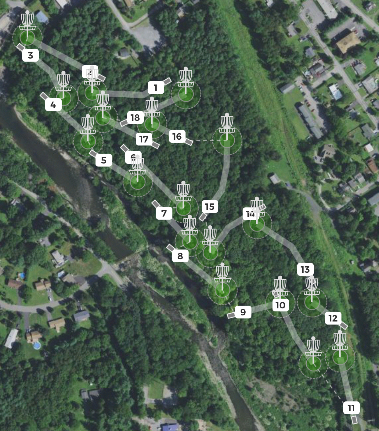 Yetter Park Disc Golf Course